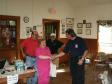 Section Manager Betsey Doane, K1EIC, arrives at the SARA Field Day and is greeted by Norm and Howard.  For additional SARA pictures, see <a href="http://www-chetbacon-com.njmu.s5.bt8.net/sara.htm">SARA</a> and follow the Field Day 2007 link